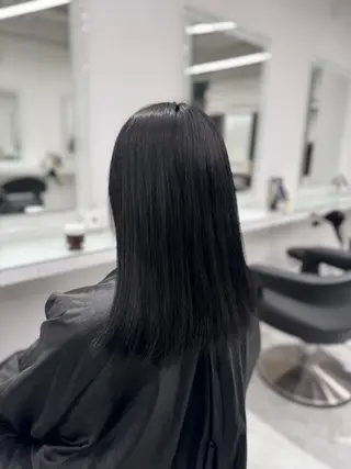 ロング カラー ヘアアレンジ 透け上品ハイトーン 職人ゆうと🤍のヘアスタイル