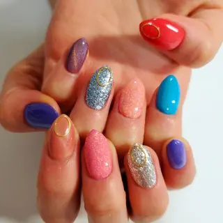 ネイル ・:*+.✳︎˚✧₊ MAKI NAILのネイルデザイン