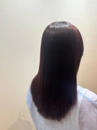ロング カラー 渡邉 奈美のヘアスタイル