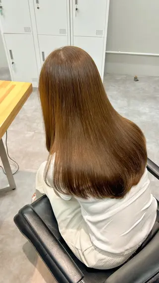 ロング 🧸🍯ダブルカラー モデルmio🍯🧸のヘアスタイル
