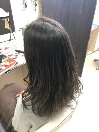 ロング カラー Oopsレイヤー 加藤澄都のヘアスタイル