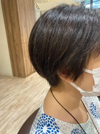 ショート 佐藤 睦月のヘアスタイル