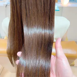 ロング パーマ ✨縮毛矯正✨ 知念あたるのヘアスタイル