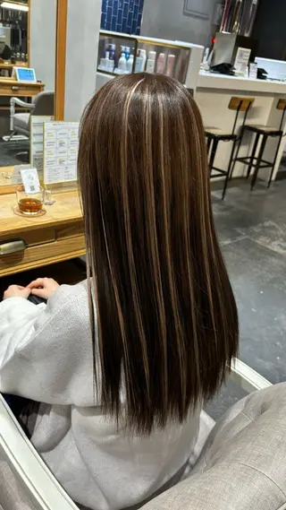 ロング 土屋 風雅のヘアスタイル