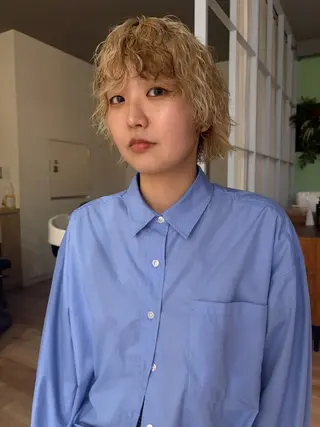 ショート ショート・ボブ ・パーマ【iri】のヘアスタイル