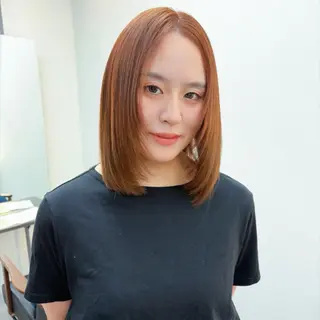 セミロング カラー RIENS / くるみೀのヘアスタイル