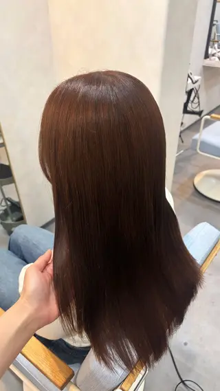 ロング 谷田 みくのヘアスタイル