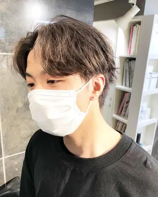 カラー ヘアアレンジ メンズ メンズ特化✂️栗原 侑也のヘアスタイル