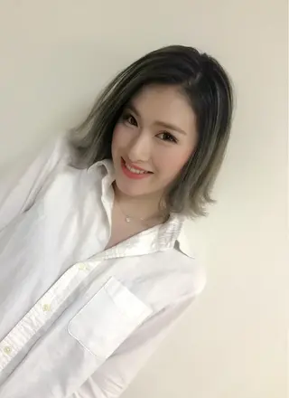 ミディアム カラー パーマ ヘアアレンジ ネイル マツエク・マツパ 吉川 宙翔のヘアスタイル