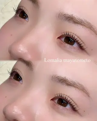 マツエク・マツパ Lomalia 🤍🫧/makoのマツエク・マツパデザイン