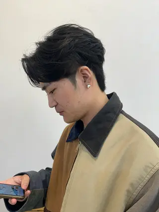 パーマ メンズ 似合う髪型見つけます AYAKAのヘアスタイル