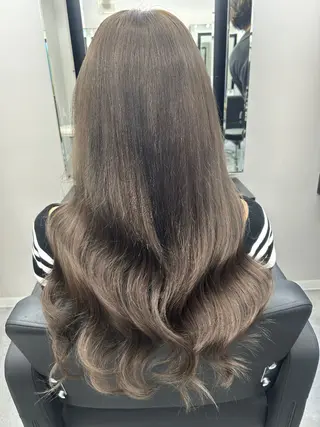 ロング カラー レイヤー/エクステ alpha下妻のヘアスタイル