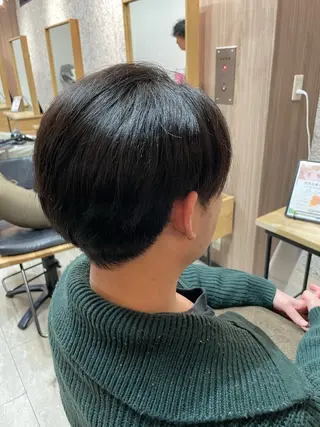 ショート 浅川恵太/縮毛矯正 /ブリーチ縮毛矯正のヘアスタイル