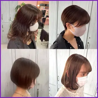 ショート 町田ブリーチ特化 MANATOのヘアスタイル