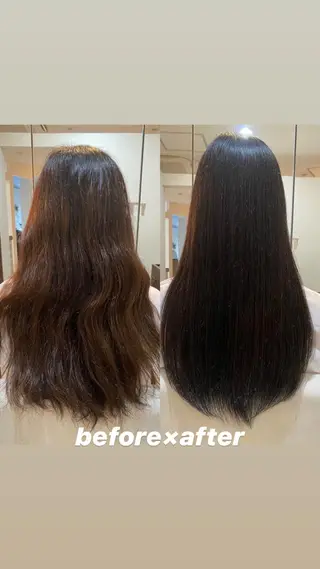 ロング くせ毛×ショート 上岡勇祐のヘアスタイル