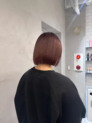 カラー 平山 結実のヘアスタイル