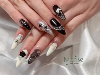 ネイル MoriseNail Jr研修💜はるかのネイルデザイン