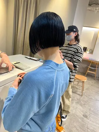 ショート メンズ清潔感のプロ 💈メンズパーマ藤田のヘアスタイル
