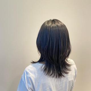 ミディアム Rubik's 梅田茶屋町/叶莉のヘアスタイル