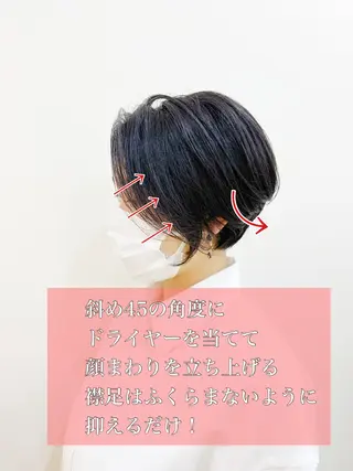 ショート 👑銀座ショート/ 絶壁補正/金子涼👑のヘアスタイル