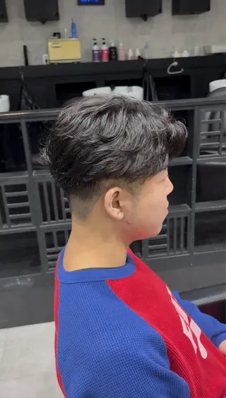 パーマ メンズ ⚡️大宮パーマ特化 美容師⚡️ 真裟斗のヘアスタイル