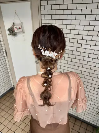 ヘアアレンジ 🌺ヘアメイク SYOKA🌺のヘアスタイル