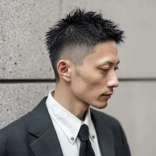 ショート メンズ 立川/メンズ専門小原 結樹のヘアスタイル