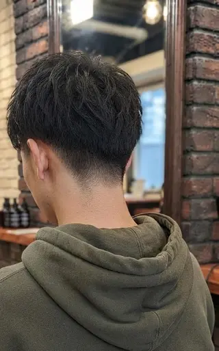 ショート メンズ flencia 丸 和博｜カットのヘアスタイル