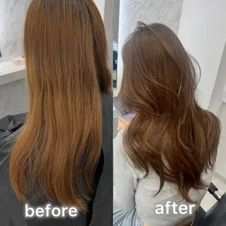 ロング カラー E:terne大宮店 ディレクター豊島穂希のヘアスタイル