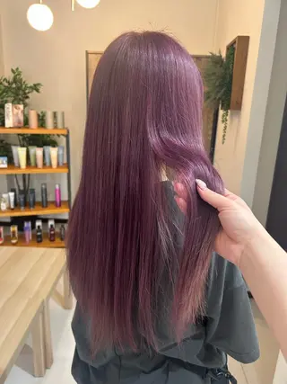 ロング カラー 古市 凜のヘアスタイル