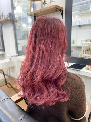 ロング 青木 優歩のヘアスタイル