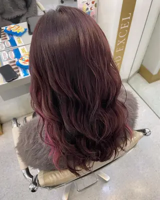 カラー 皆川 惇勇のヘアスタイル