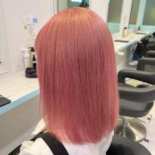 ミディアム カラー ブリーチカラー 🩵MIZUKIのヘアスタイル