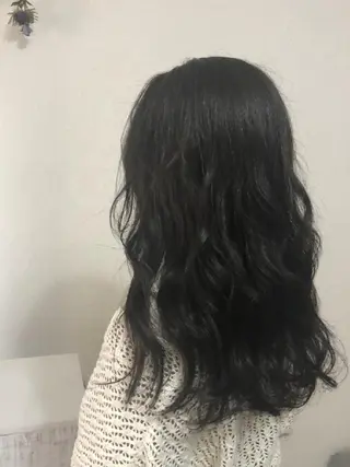 ロング カラー ヘアアレンジ See by merのマツエク・マツパデザイン