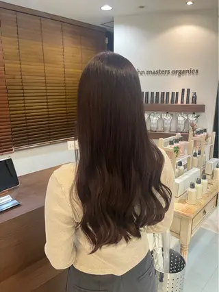 ロング カラー 児玉 有優のヘアスタイル