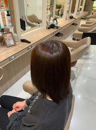 ミディアム Ash元住吉 クサカハルトのヘアスタイル