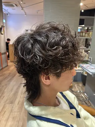 メンズ 美髪美容師 いいじまあいかのヘアスタイル