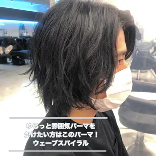 ミディアム カラー パーマ ヘアアレンジ メンズ キッズ メンズ特化美容師 aiの眉毛・アイブロウイメージ