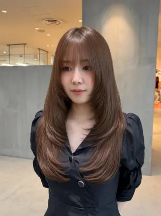 ロング レイヤー/縮毛特化 渋谷 りむのヘアスタイル