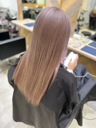 ロング カラー 💗艶髪カラー💗 shiori🦋.*のヘアスタイル