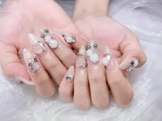 ネイル メンズ ✨Bloom Ruby❣️のネイルデザイン