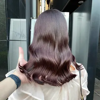 ロング カラー 山内 直英のヘアスタイル