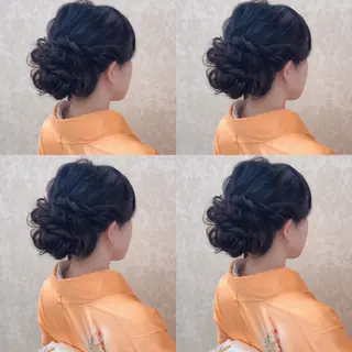セミロング ヘアアレンジ 🌷MAYU 🌷のヘアスタイル