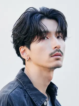 パーマ 都築 宏哉のヘアスタイル