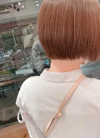 ショート カラー 大人女性ショート専門 tomodaのヘアスタイル
