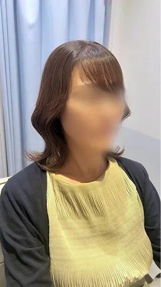 ミディアム Eleanor枚方店 店長 飛鳥 薫のヘアスタイル