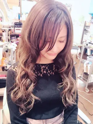 ロング ma-pa TAKESHIのヘアスタイル