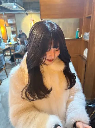 ロング カラー moe🎀 透明感♡似合わせのヘアスタイル