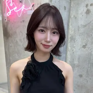 ミディアム 新宿/ローレイヤー/ kurea🎀のヘアスタイル