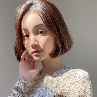 ショート カラー パーマ KONOMI スタイリストのヘアスタイル